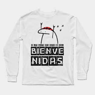 Bienvenidas: Hijas del Rock and Roll ( II-Negro) Long Sleeve T-Shirt